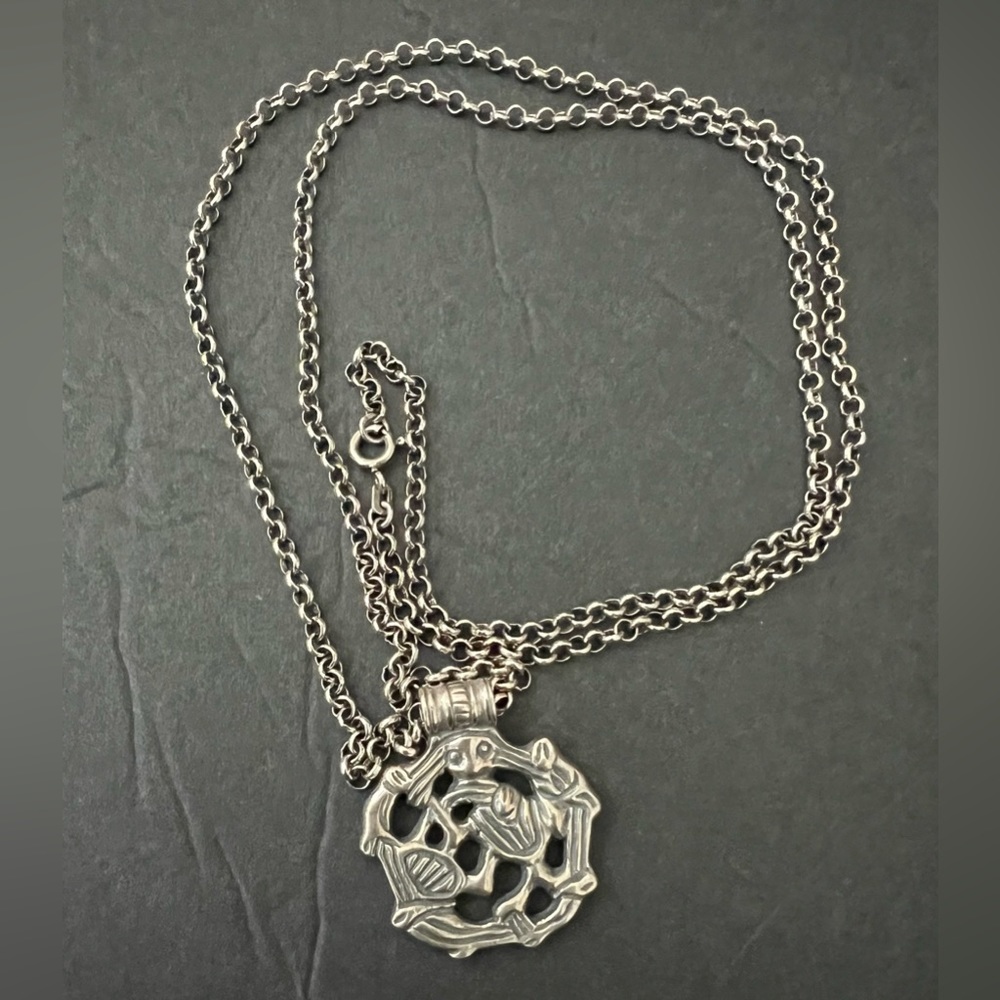 Sigmund Espeland Snorre Viking silver Pendant Necklace Norway Scandinavian